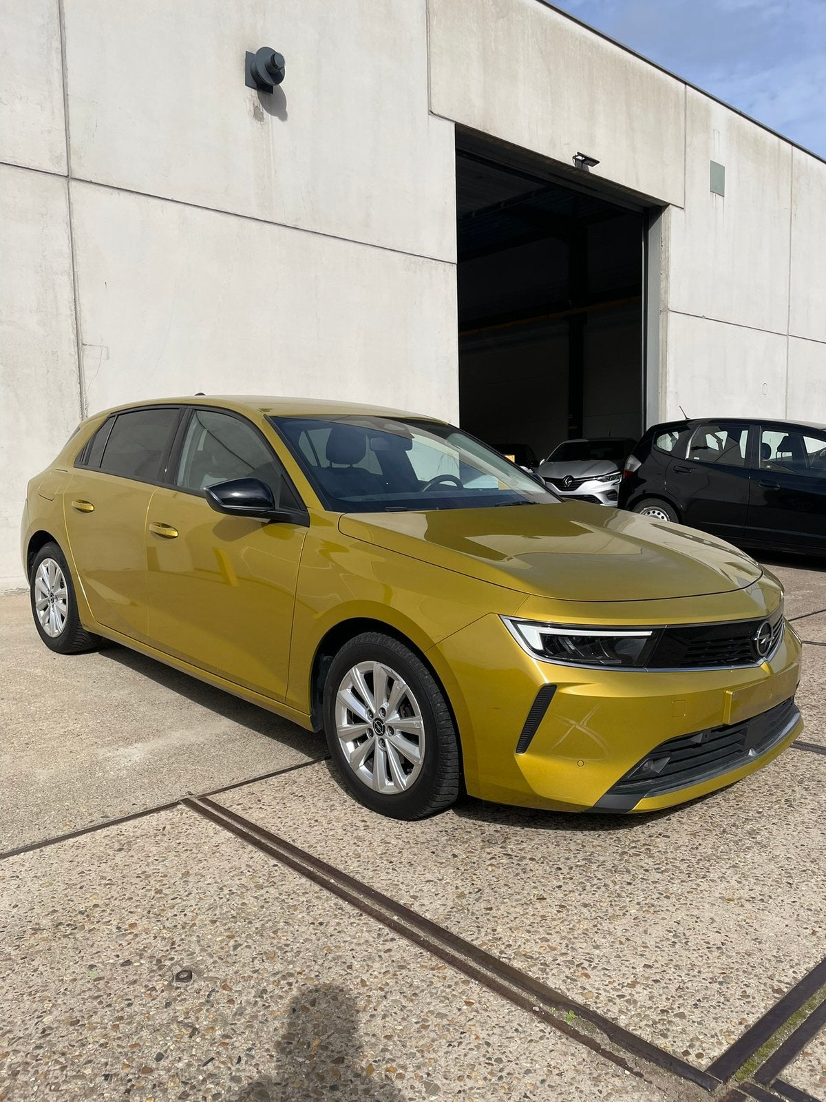 Opel Astra, Auto's, Dealer onderhouden, Stof, 1199 cc, Geel