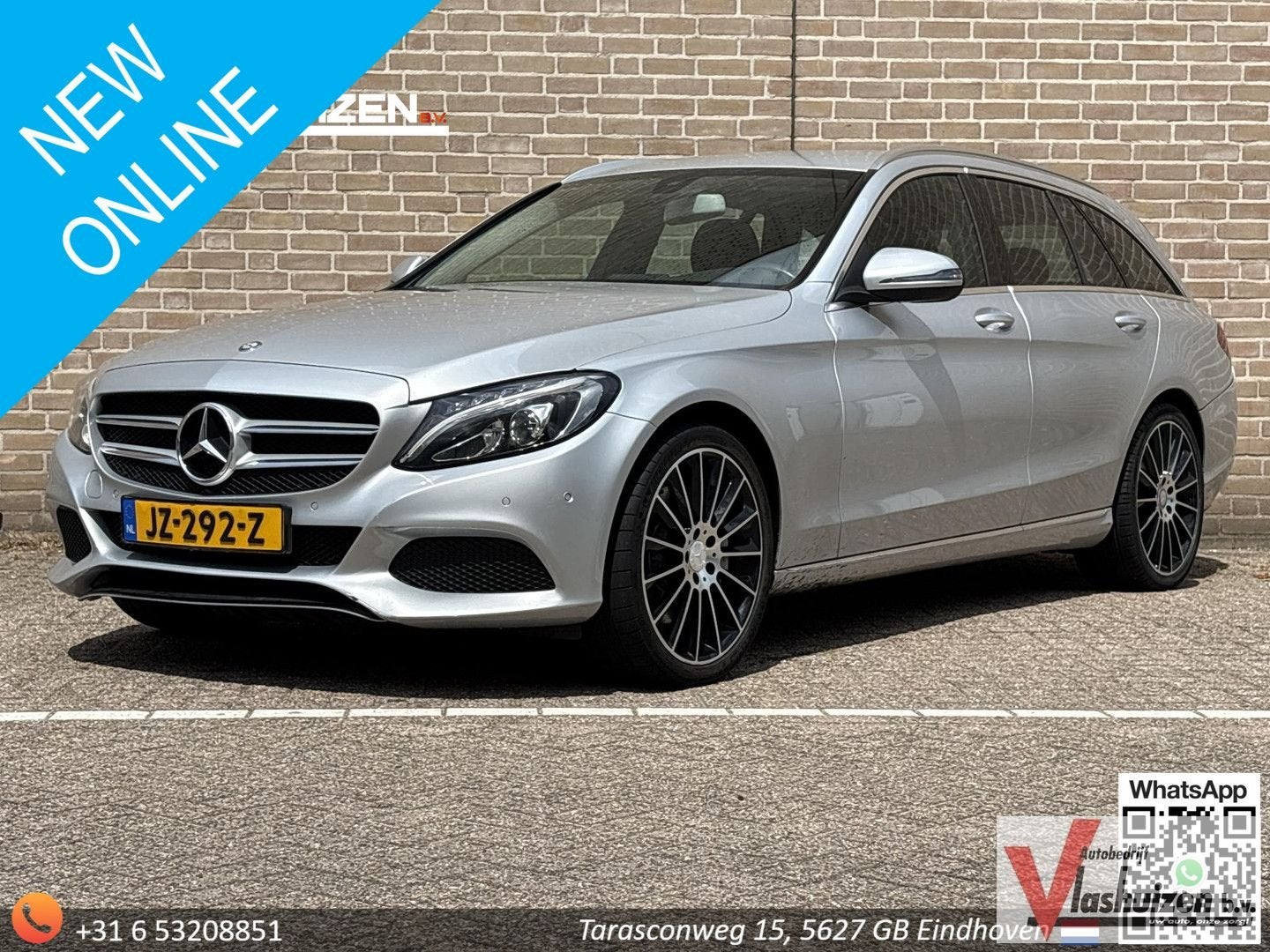 Mercedes-Benz C 350 Estate e Lease Edition | € 7.400,- NETTO, Autos, Argent ou Gris, Achat, Entreprise, Noir
