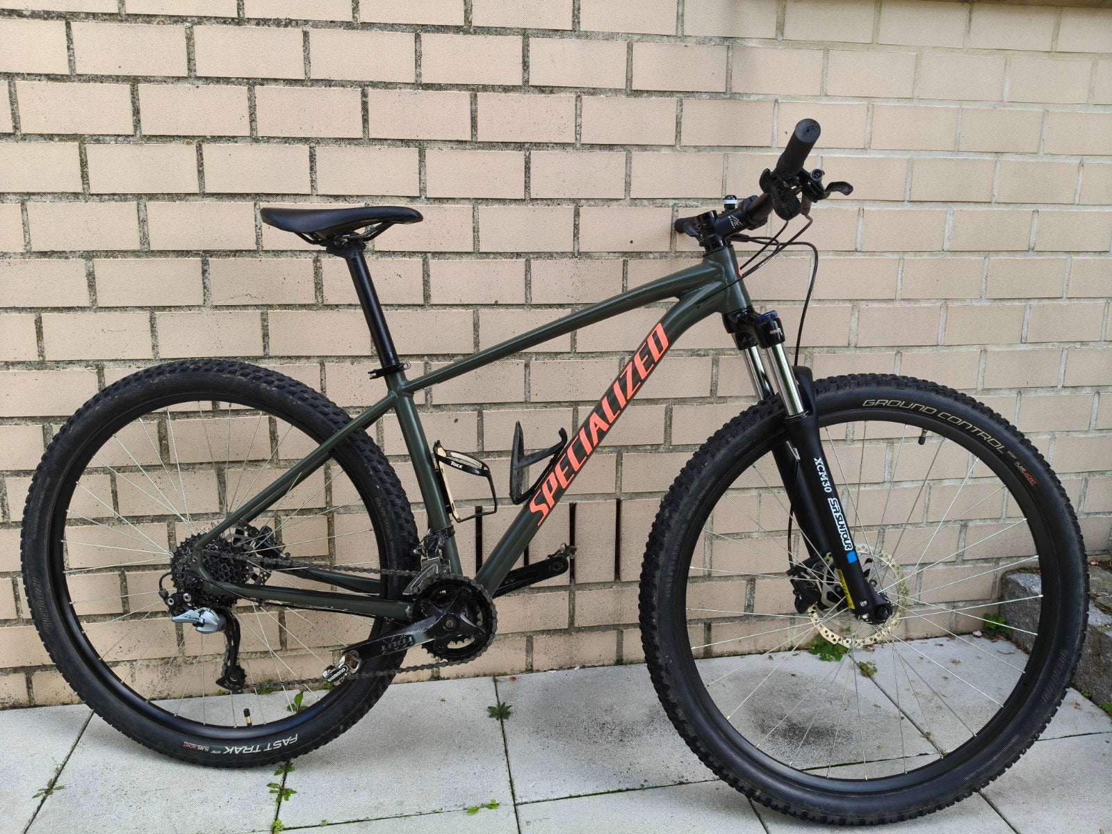 Mountainbike Specialized, Ophalen