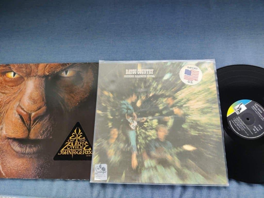 ccr -creedence clearwater revival(bayou country+eye of zombi, Ophalen of Verzenden