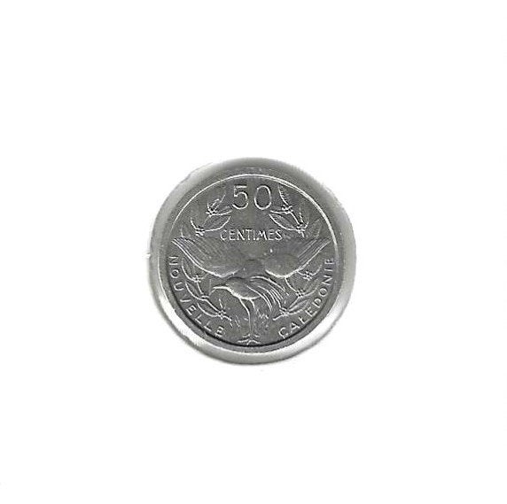 Nieuw-Caledonië, 50 Centimes 1949., Postzegels en Munten, Munten | Oceanië, Ophalen of Verzenden, Losse munt