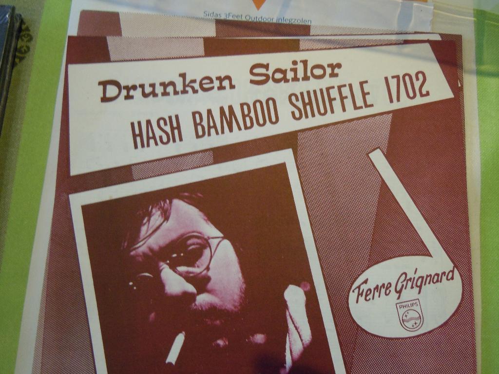 Ferre Grignard partituur bladmuziek Hash bamboo shuffle, Enlèvement ou Envoi