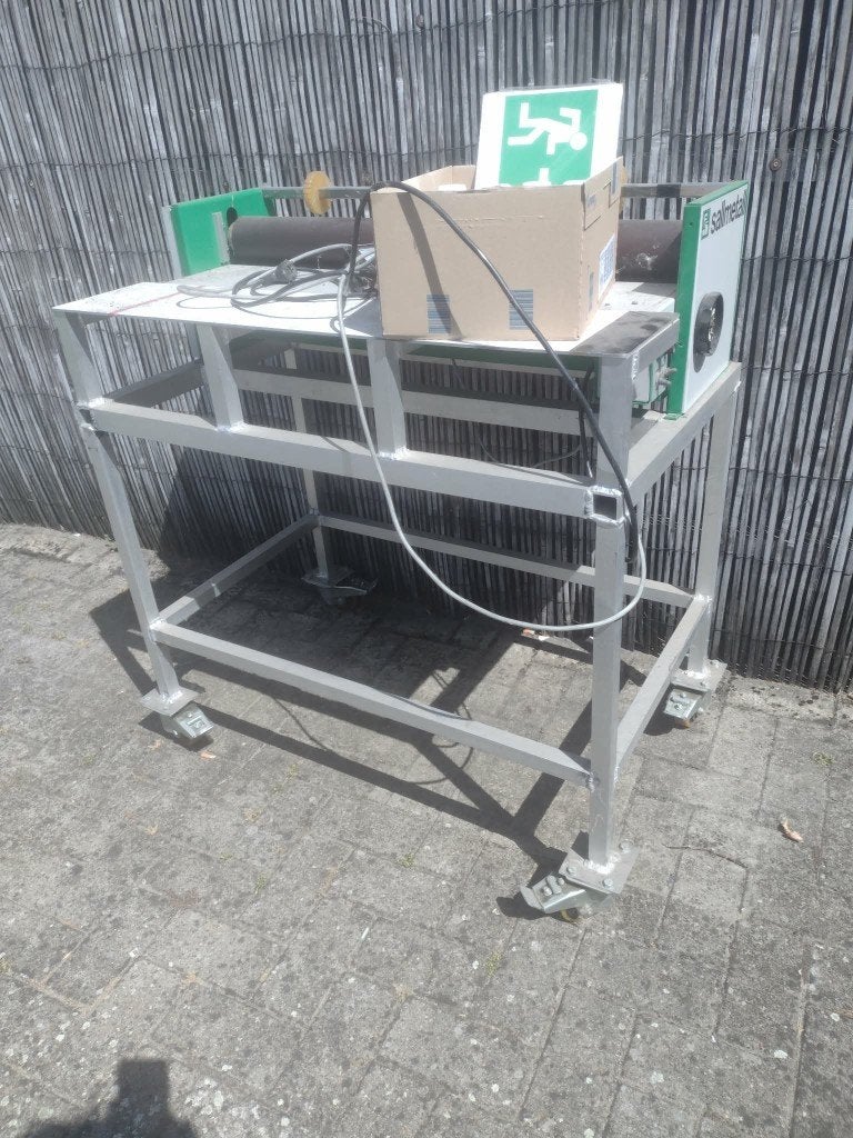 Sallmetall industriële lamineermachine, Ophalen, Zo goed als nieuw