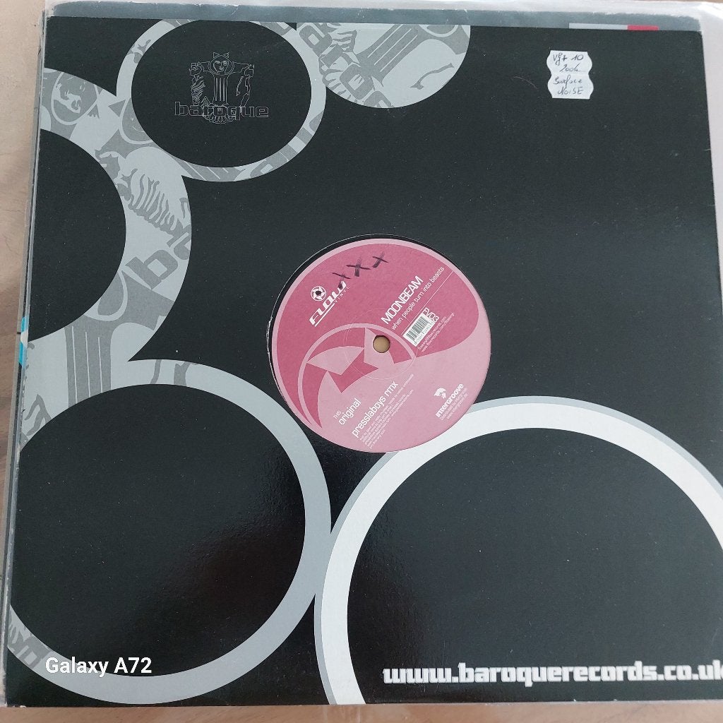 moonbeam when people turn into beasts 12 inch maxi, Cd's en Dvd's, Vinyl | Dance en House, Gebruikt, Trance, Ophalen of Verzenden