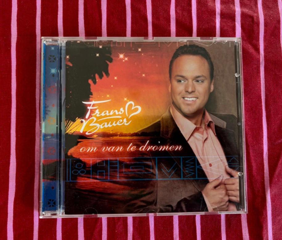 CD van Frans Bauer “om van te dromen”, Ophalen of Verzenden, Gebruikt, Levenslied of Smartlap