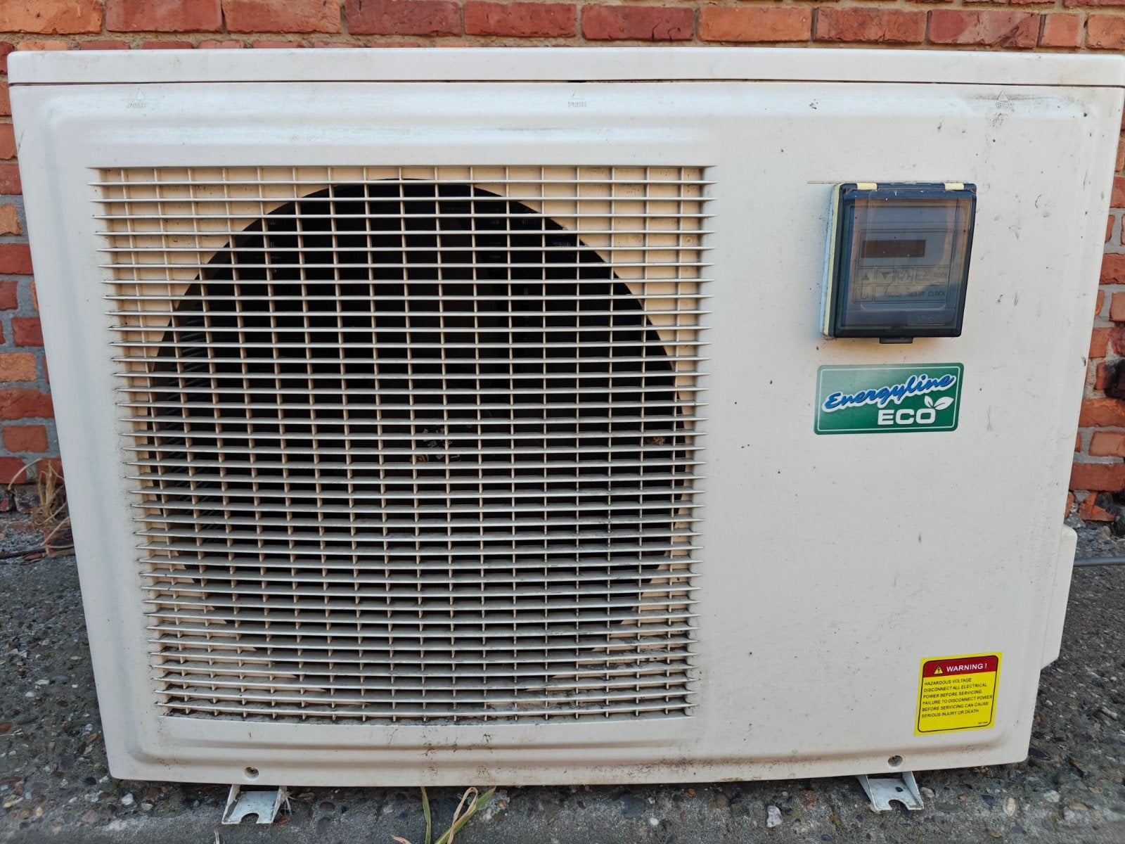 warmtepomp zwembad, Ophalen