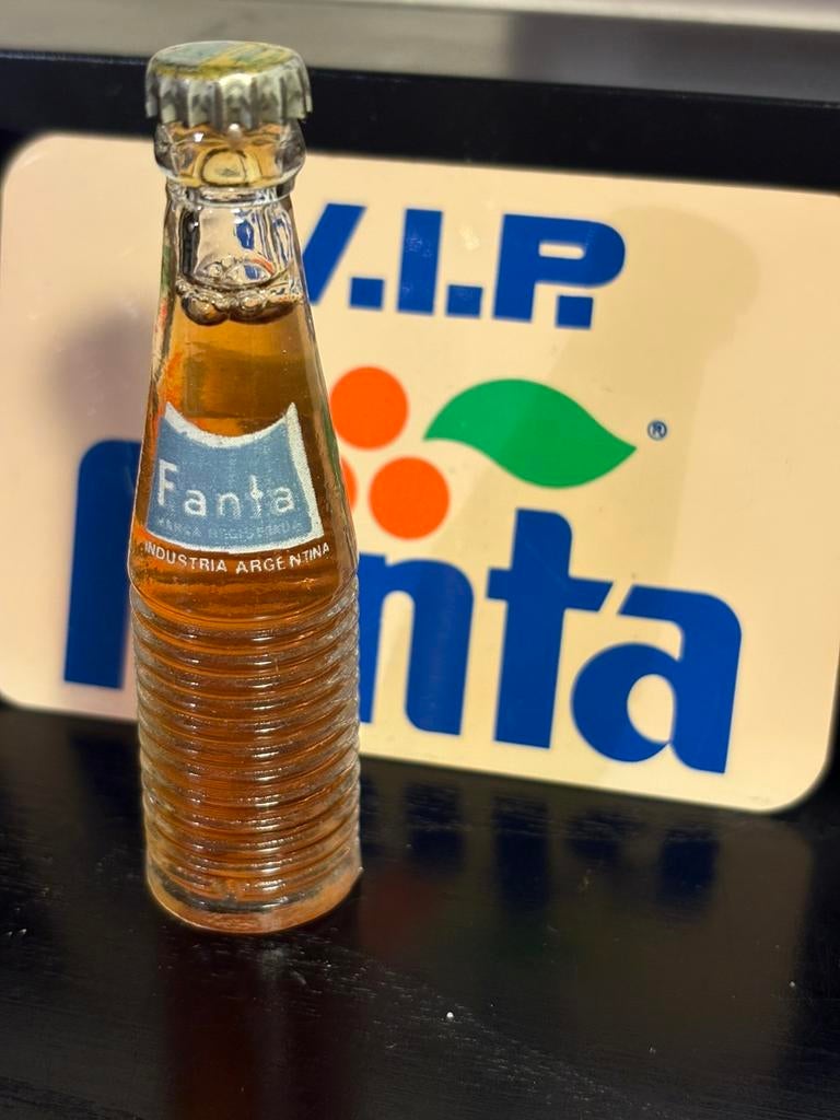 Coca-Cola unieke Mignonnette Fanta 1960, Ophalen, Zo goed als nieuw