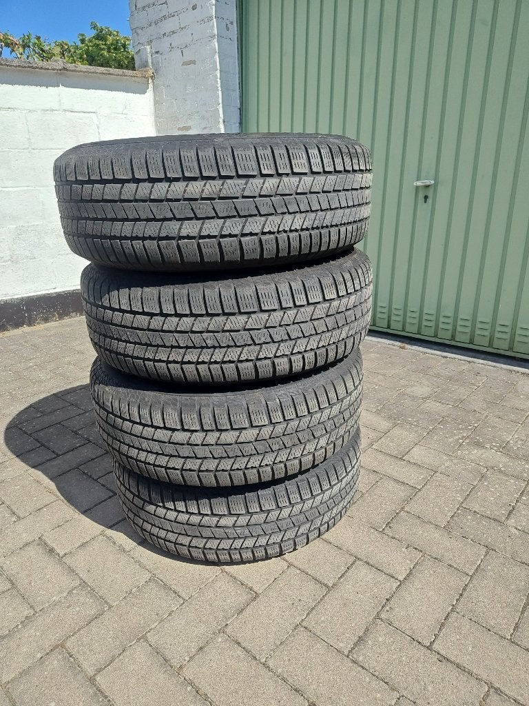 Set Winterbanden op velg  Continental, Auto-onderdelen, Banden en Velgen, Ophalen, Winterbanden, Band(en), Personenwagen
