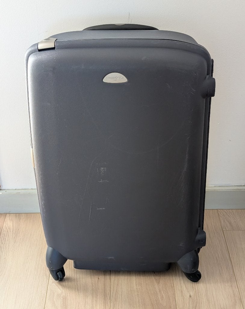 Valise Samsonite, Bijoux, Sacs & Beauté, Enlèvement, Utilisé, Plastique dur, Clé