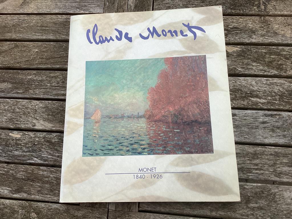 Livre sur la vie et les oeuvres de Claude Monet, Enlèvement ou Envoi, Utilisé, Autres sujets/thèmes