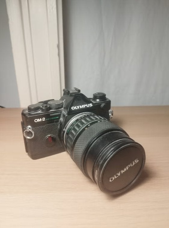 Olympus OM-2 Spot/Program – Vintage argentique, TV, Hi-fi & Vidéo, Enlèvement ou Envoi, Utilisé, Olympus