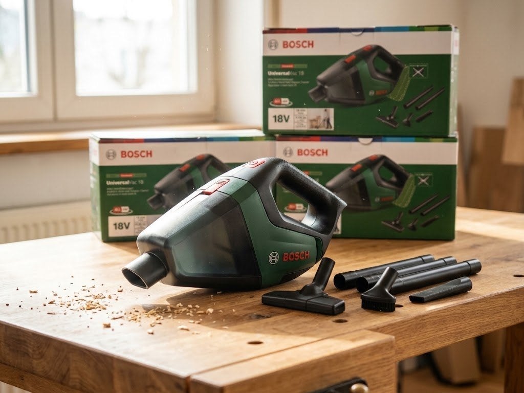 Bosch UniversalVac 18 kruimeldief - nieuw verzegeld - 2st, Elektronische apparatuur, Ophalen of Verzenden, Nieuw, Kruimeldief