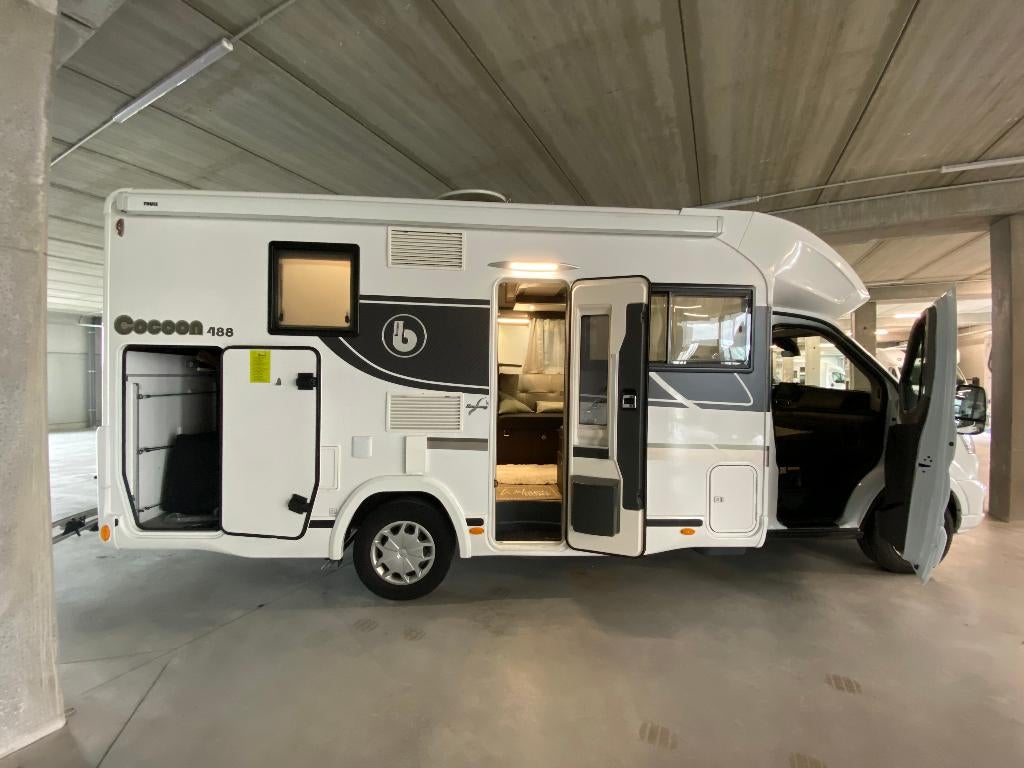 Benimar Cocoon 488 Northautokapp, Caravanes & Camping, Camping-cars, Jusqu'à 4, 6 à 7 mètres, Siège standard, Entreprise