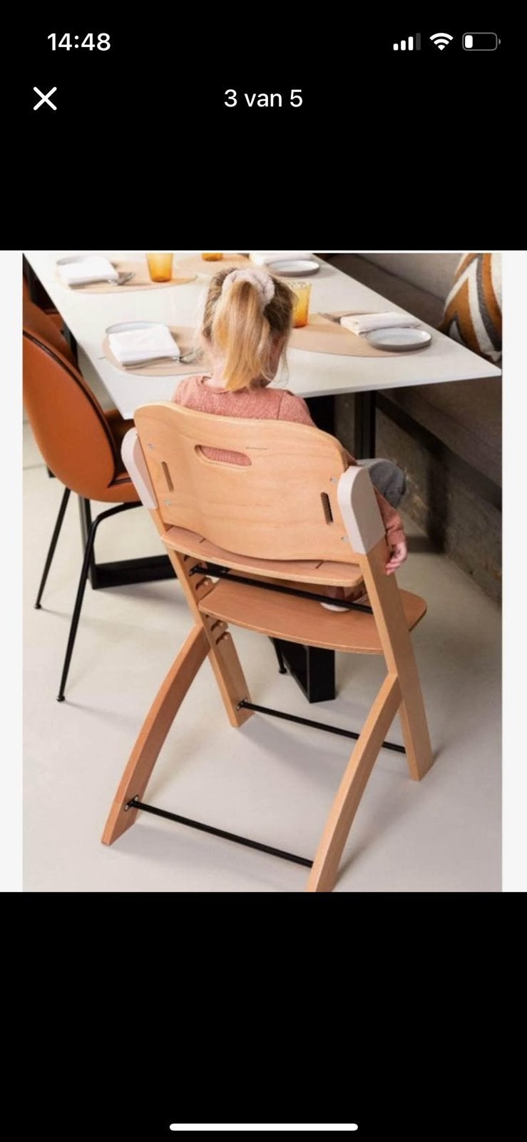 NIEUW IN DOOS! Stoel childhome meegroeisto, Kinderen en Baby's, Ophalen, Zo goed als nieuw