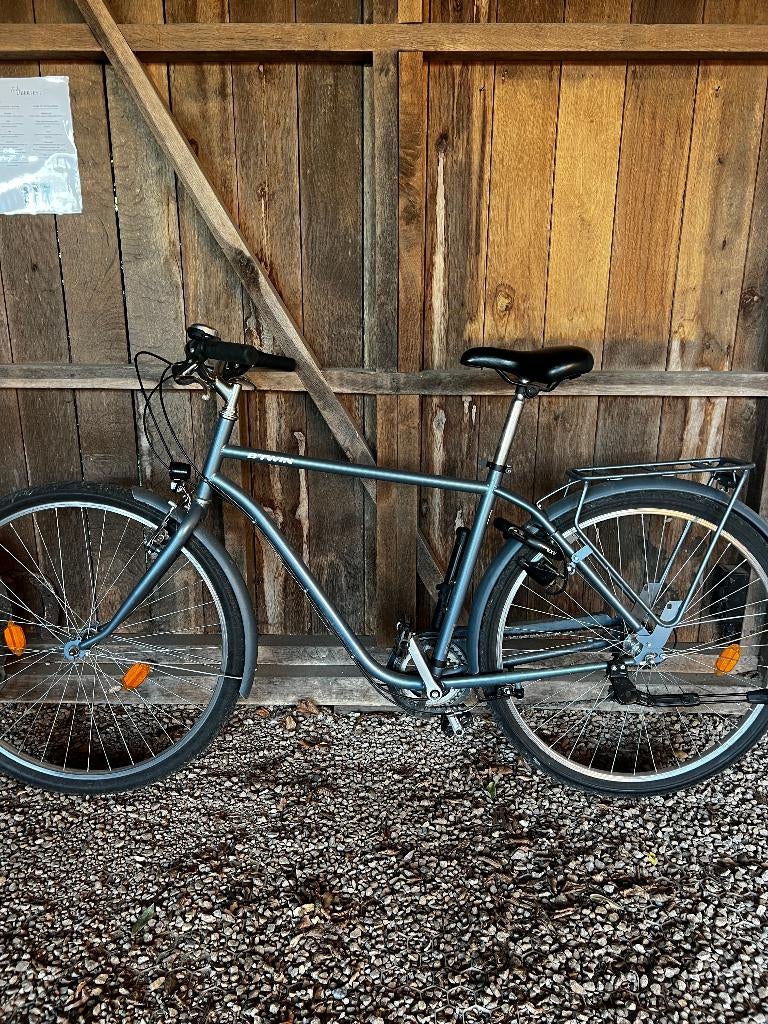Stadsfiets dames en heren, Fietsen en Brommers, Ophalen, Gebruikt, Velgrem, Overige typen