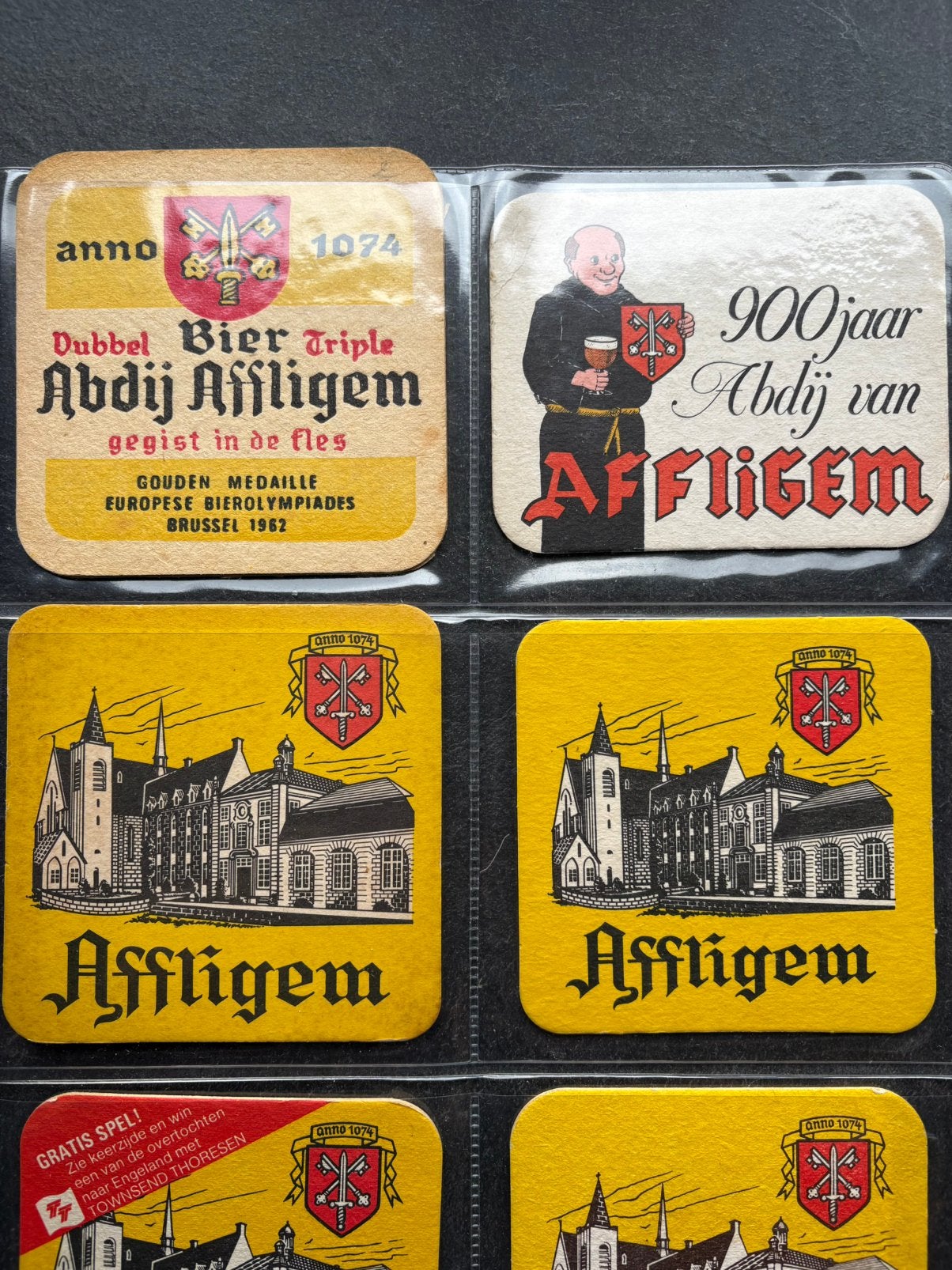 Abbaye d'Affligem : différentes cartes de bière, Enlèvement ou Envoi, Comme neuf