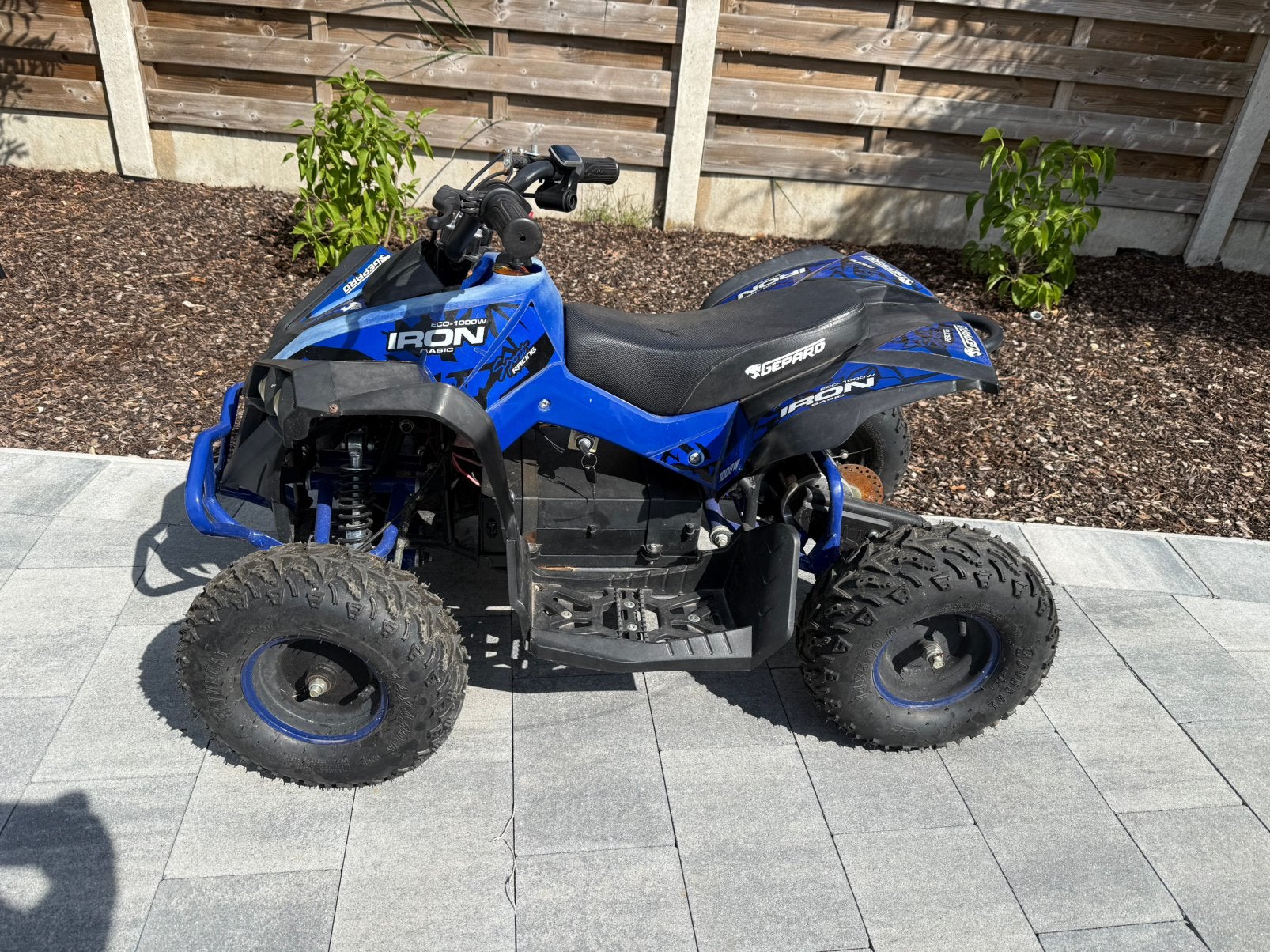 Accu kinderquad 48v opmaak of onderdelen, Fietsen en Brommers, Minibikes, Midibikes en Pitbikes, Ophalen, Gebruikt, Schijfrem