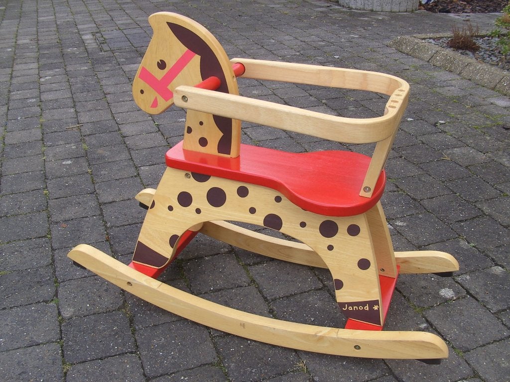 Cheval à bascule, Enlèvement, Comme neuf