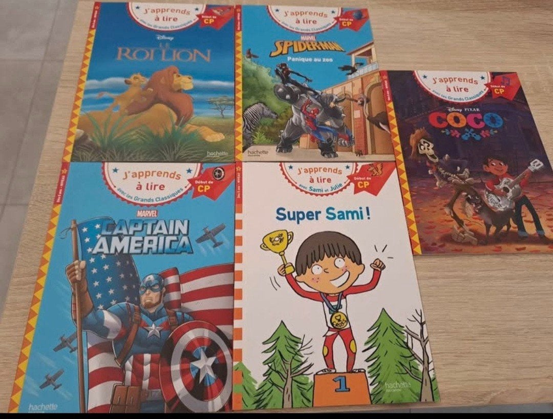 Lot livre j'apprends à lire, Enlèvement
