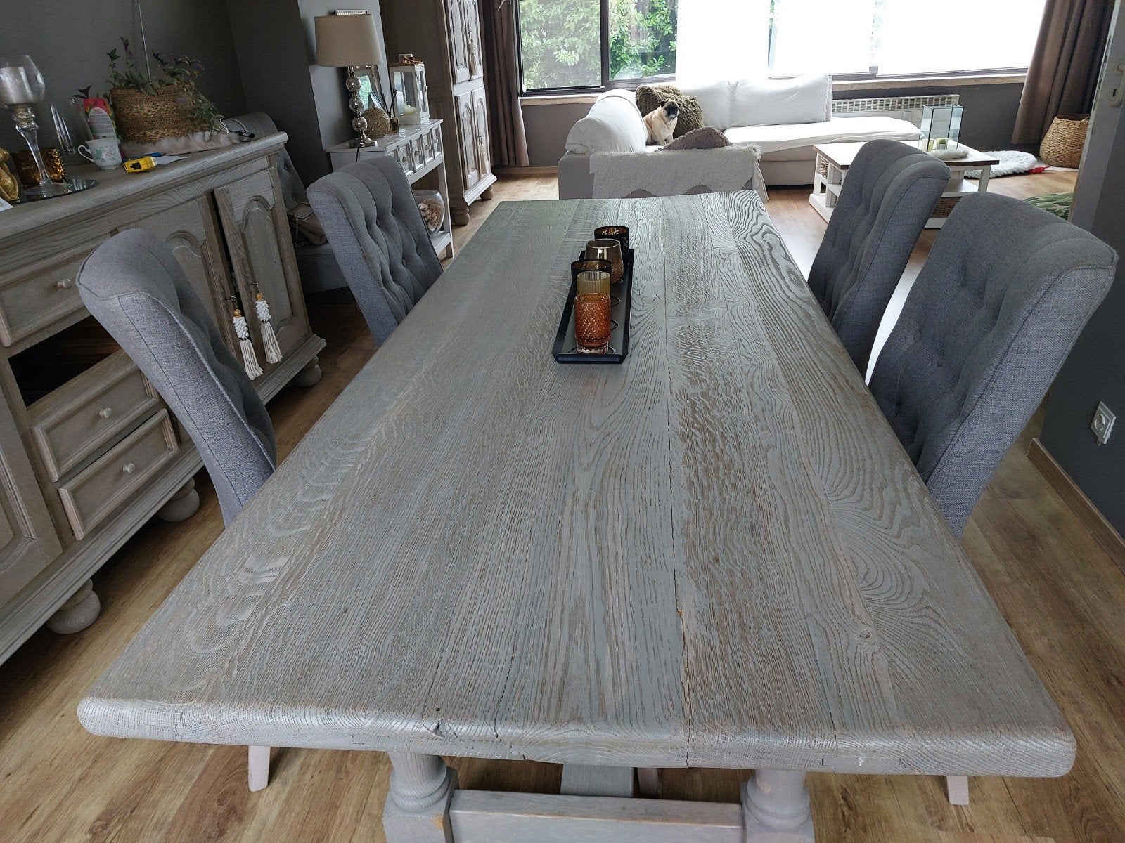 tafel met 6 stoelen, Enlèvement