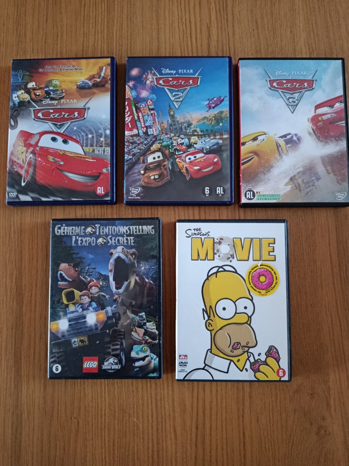 Kinder dvd's, Enlèvement