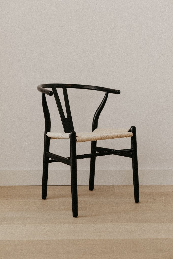 Wishbone style stoelen set 4/6/8 stuks, Huis en Inrichting, Stoelen, Zwart, Nieuw, Ophalen of Verzenden, Vijf, Zes of meer stoelen