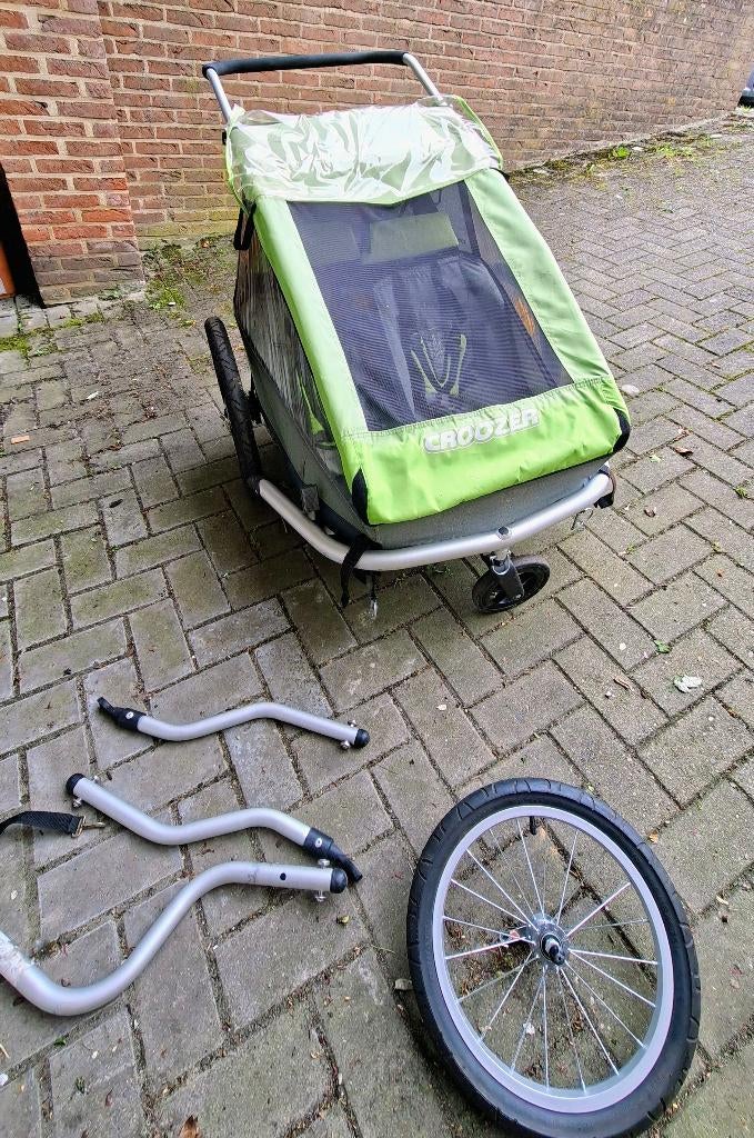 Remorque vélo Croozer Kid for 2, Vélos & Vélomoteurs, Accessoires vélo | Remorques, Enlèvement ou Envoi, Pliable, 20 à 40 kg, Croozer