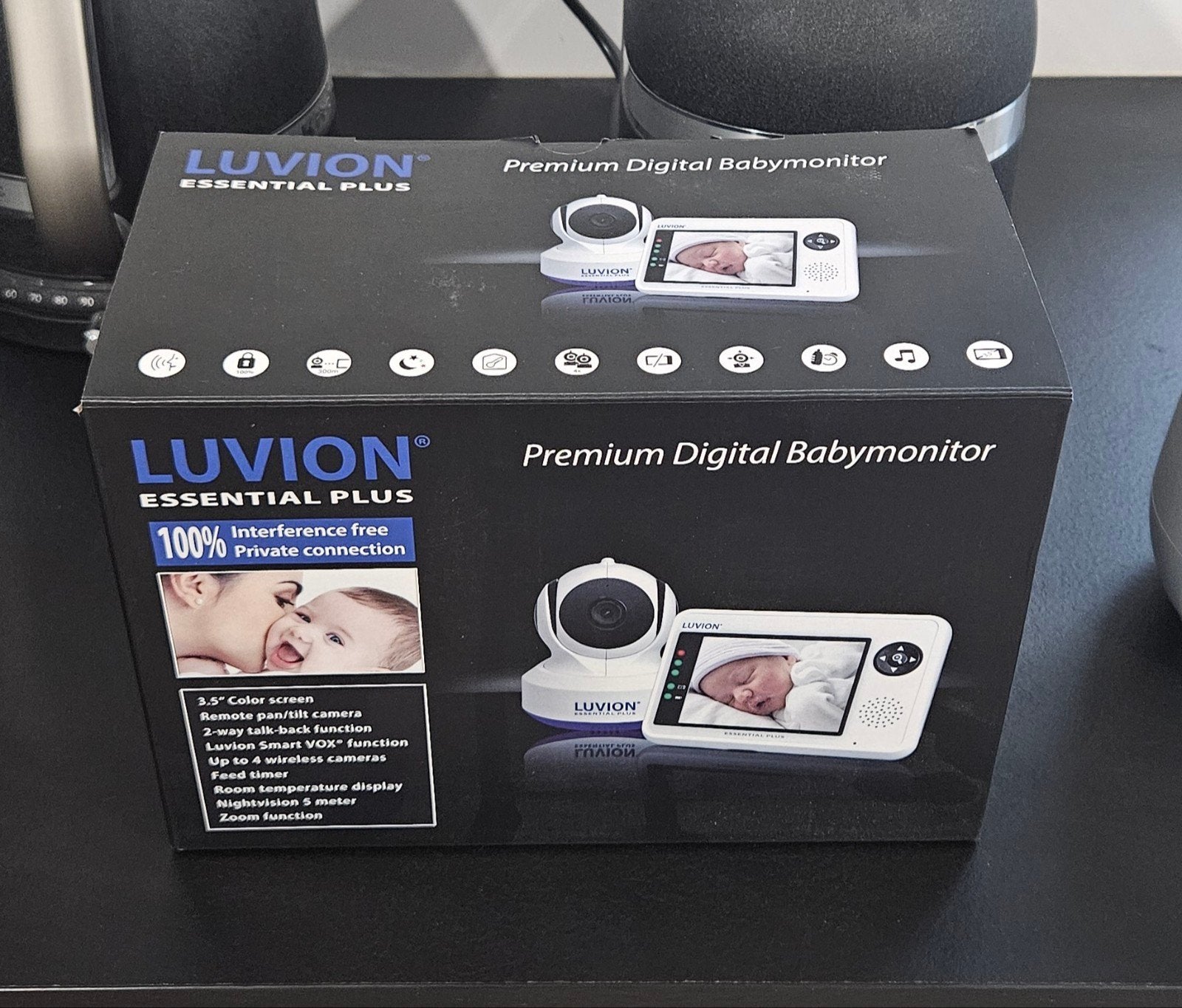 Babyphone Luvion essential plus, Kinderen en Baby's, Babyfoons, Camera