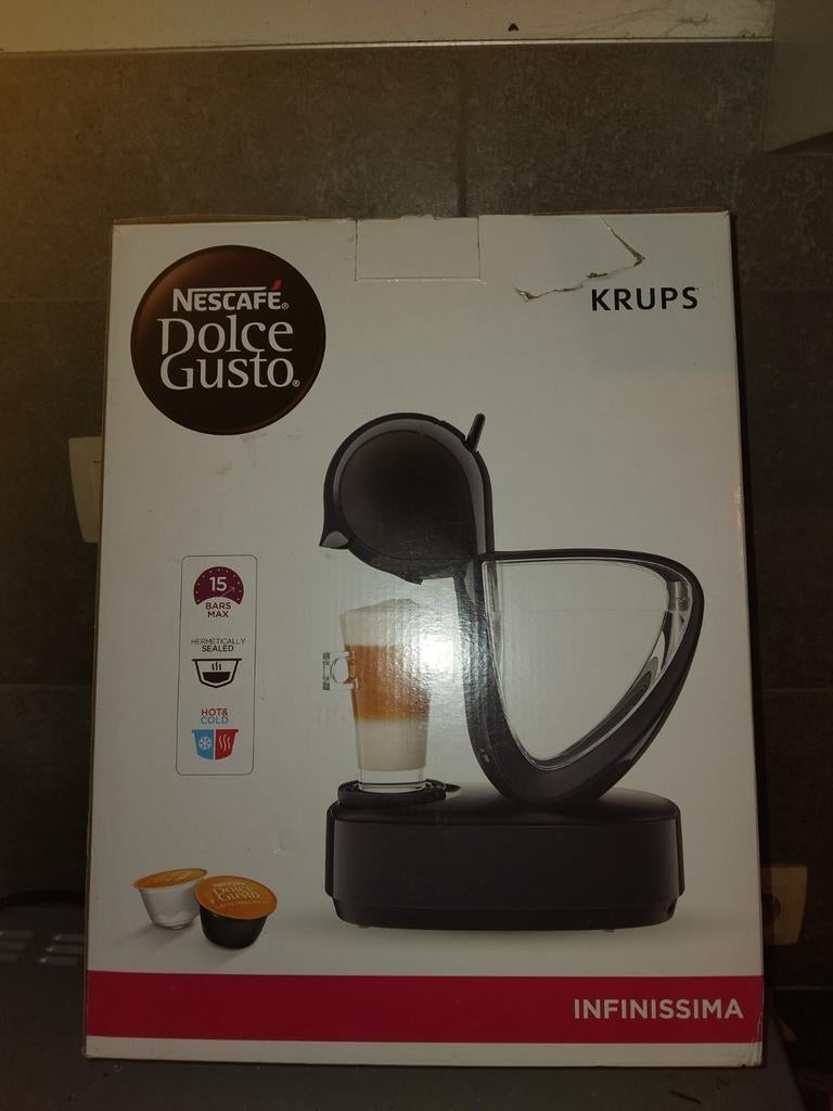 Dolce gusto krups, 4 tot 10 kopjes, Ophalen of Verzenden, Zo goed als nieuw, Espresso apparaat