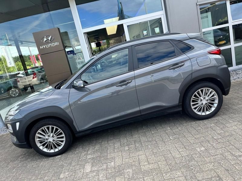 Hyundai KONA T-GDi Twist TechnoPack, Auto's, Voorwielaandrijving, Stof, Gebruikt, Zwart