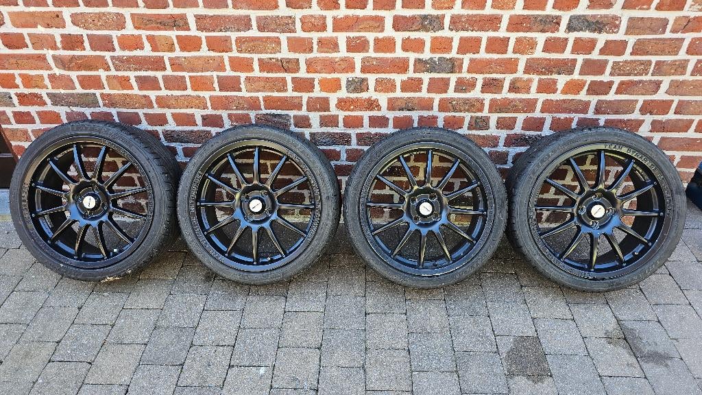 4x100 17 Inch Team Dynamics velgen te koop, Ophalen, Gebruikt, Velg(en), 17 inch