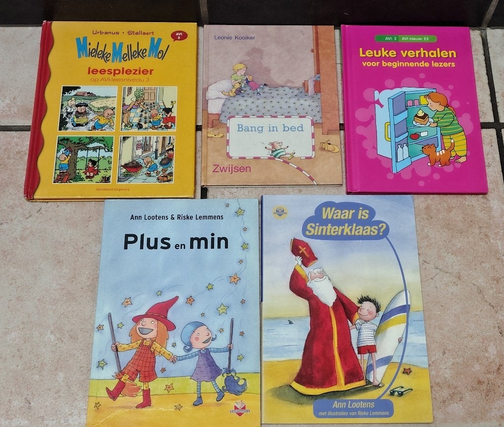 Leesboekenpakket AVI E3 (einde eerste leerjaar), Boeken, Ophalen, Gelezen