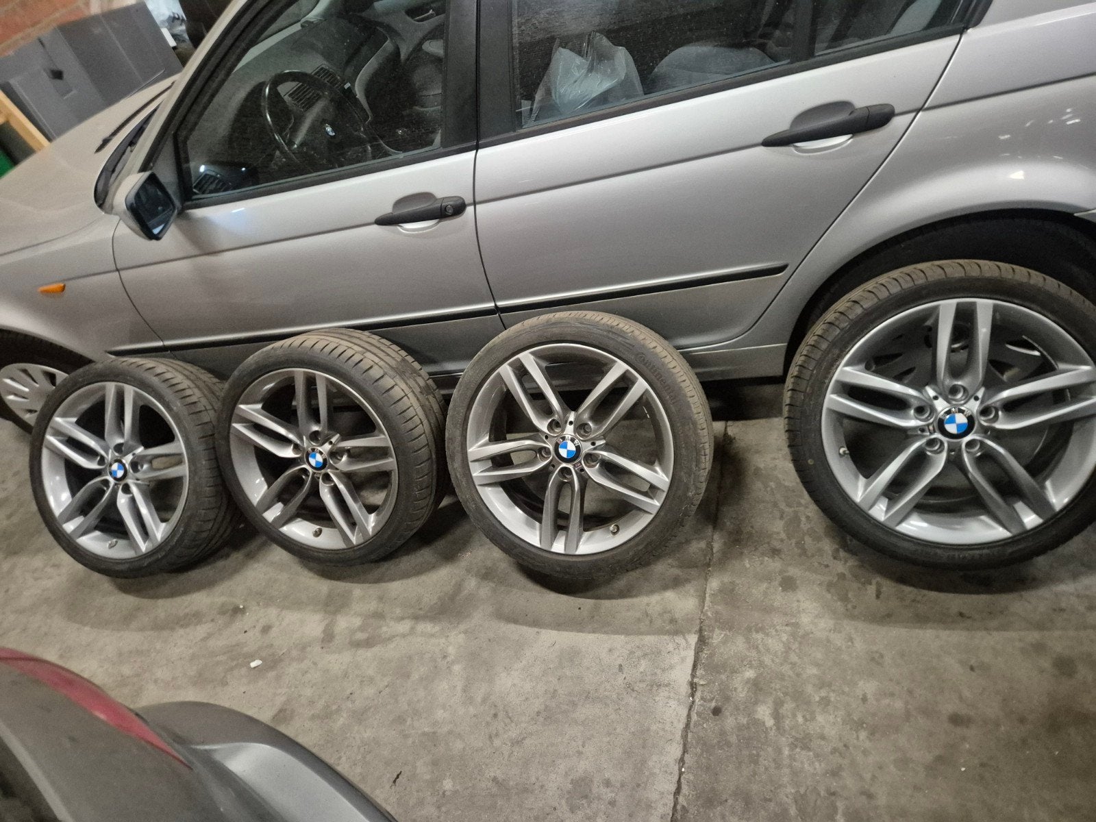 BMW F20 F30 F36 M VELGEN 18, Ophalen of Verzenden, Band(en)