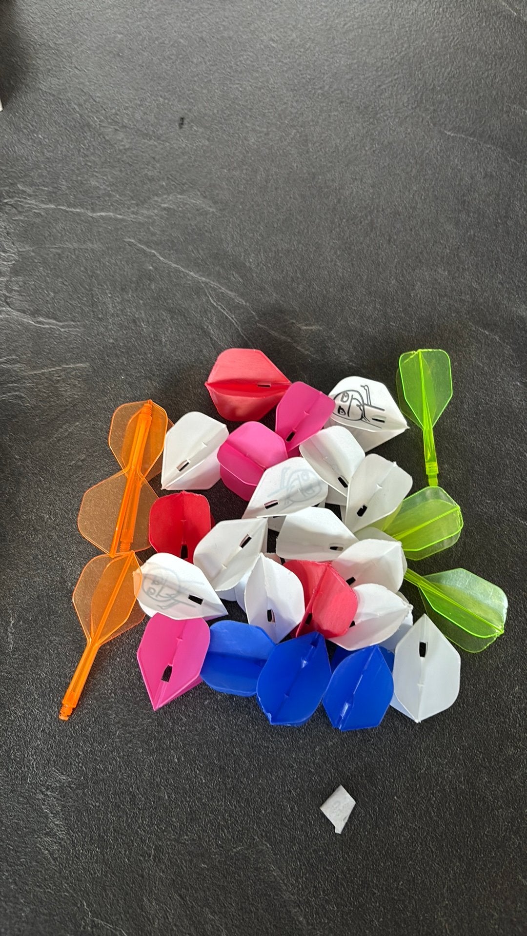 Darts flights, Sport en Fitness, Darts, Ophalen, Gebruikt
