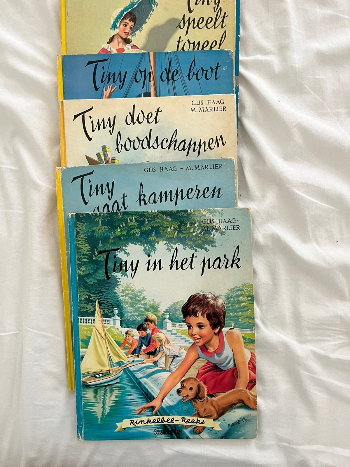 8 Boekjes Tiny originele uitgaves, Boeken, Streekboeken en Streekromans, Ophalen