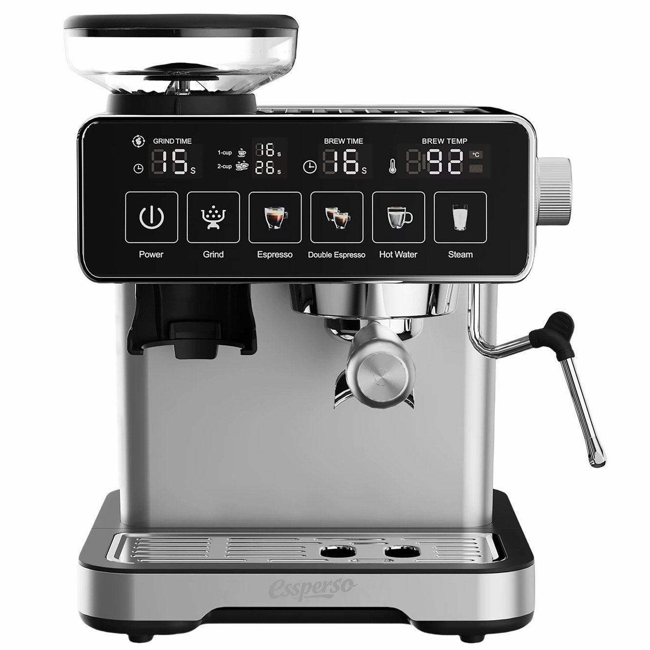 Machine esspresi avec  pression, Ophalen, Afneembaar waterreservoir, Nieuw, Koffiebonen
