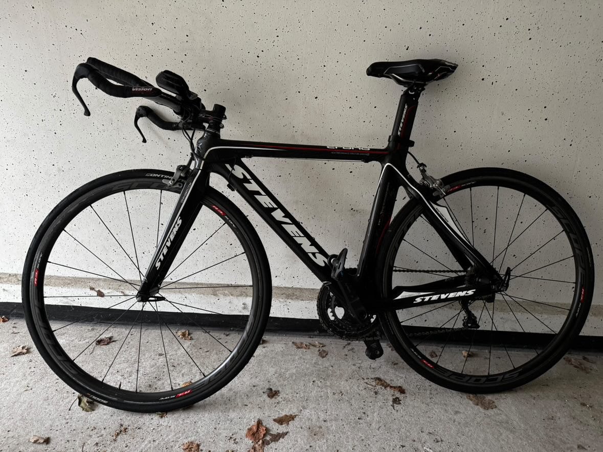 Stevens TY, Vélos & Vélomoteurs, Vélos | Vélos de course, Utilisé, Frein sur jante, Carbone, 49 à 53 cm, Enlèvement