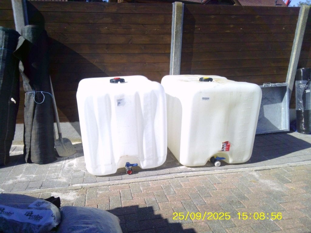 baril IBC 1000 litres, 150 litres ou plus, Enlèvement ou Envoi, Comme neuf, Synthétique