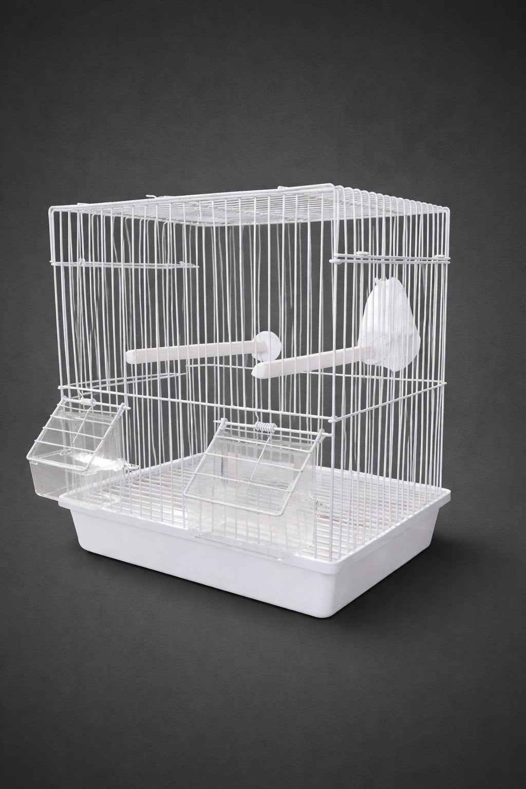 Petite cage de transport blanche 25 x 19 x 34, Animaux & Accessoires, Enlèvement