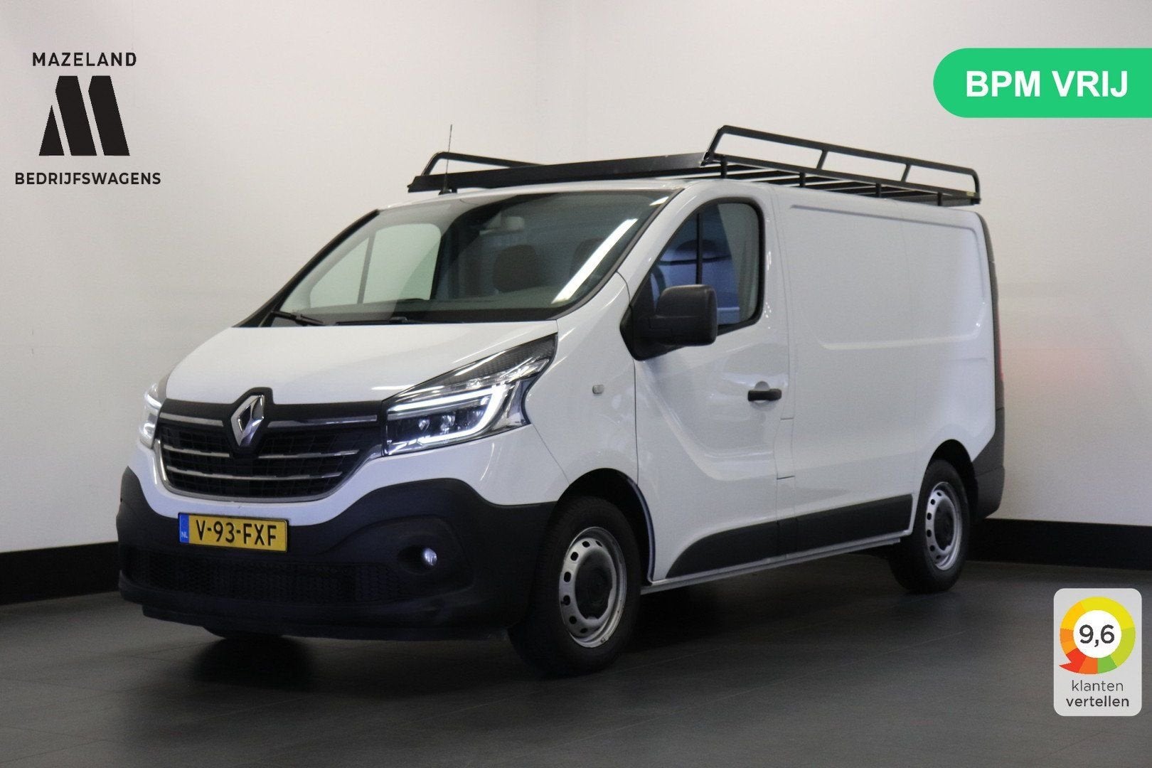 Renault Trafic 2.0 dCi 120PK - EURO 6 - Airco - Camera - € 1, Renault, Wit, Bedrijf, Onderhoudsboekje