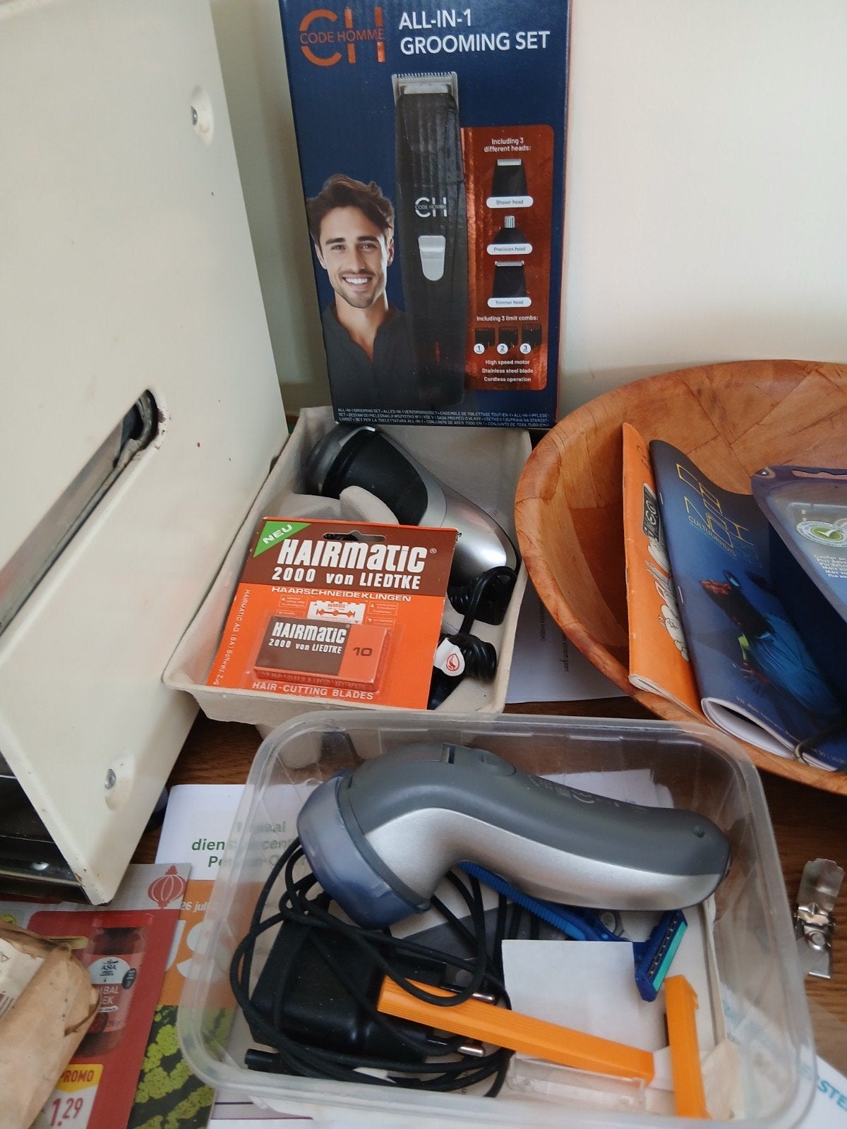 scheerapparaten div modellen,all in grooming., Ophalen, Zo goed als nieuw, Scheren en Epileren
