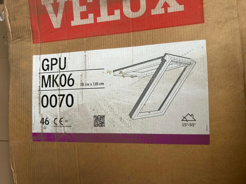 Velux dakraam gpu mk06 0070, Ophalen, Zo goed als nieuw, Dakraam