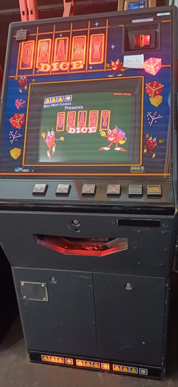 Crazy Dice gokkast, Verzamelen, Automaten | Gokkasten en Fruitautomaten, Ophalen