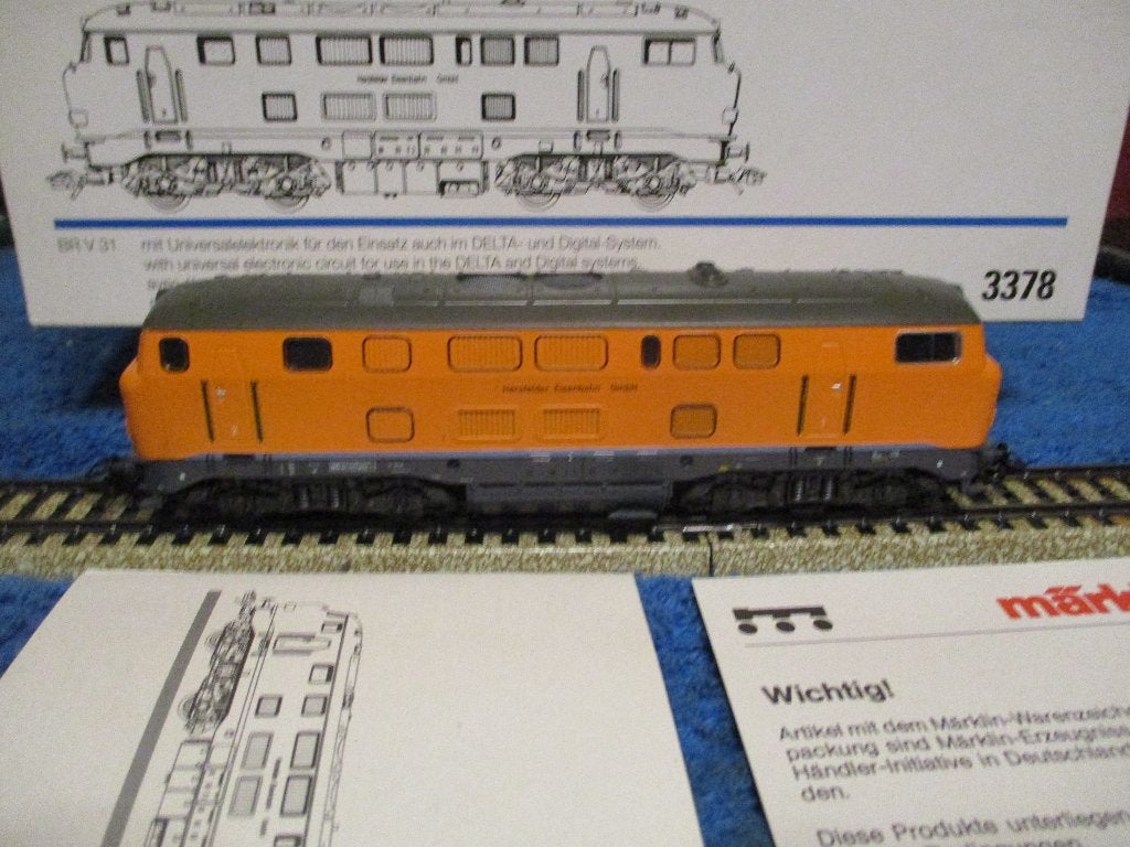 Marklin 3378 Delta, Enlèvement ou Envoi, Comme neuf, Locomotive, Märklin