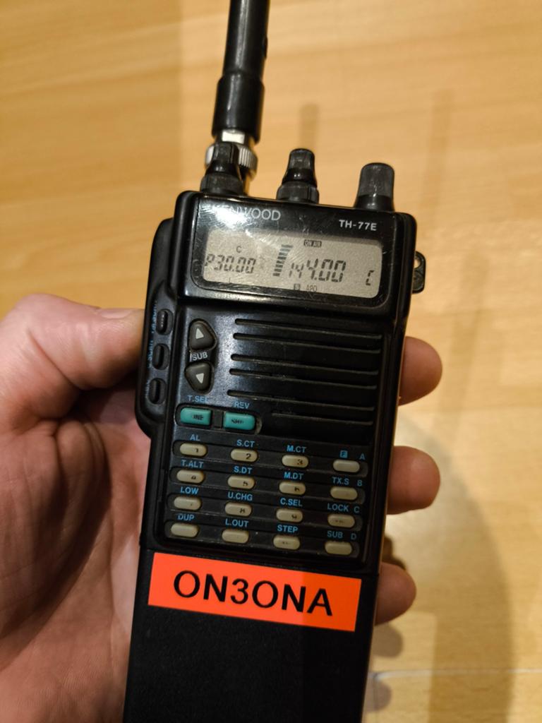 kenwood th-77e, Telecommunicatie, Portofoons en Walkie-talkies, Ophalen