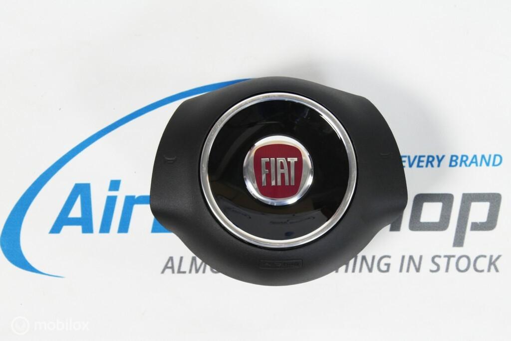 Airbag kit - Tableau de bord noir Fiat 500 (2007-2016)