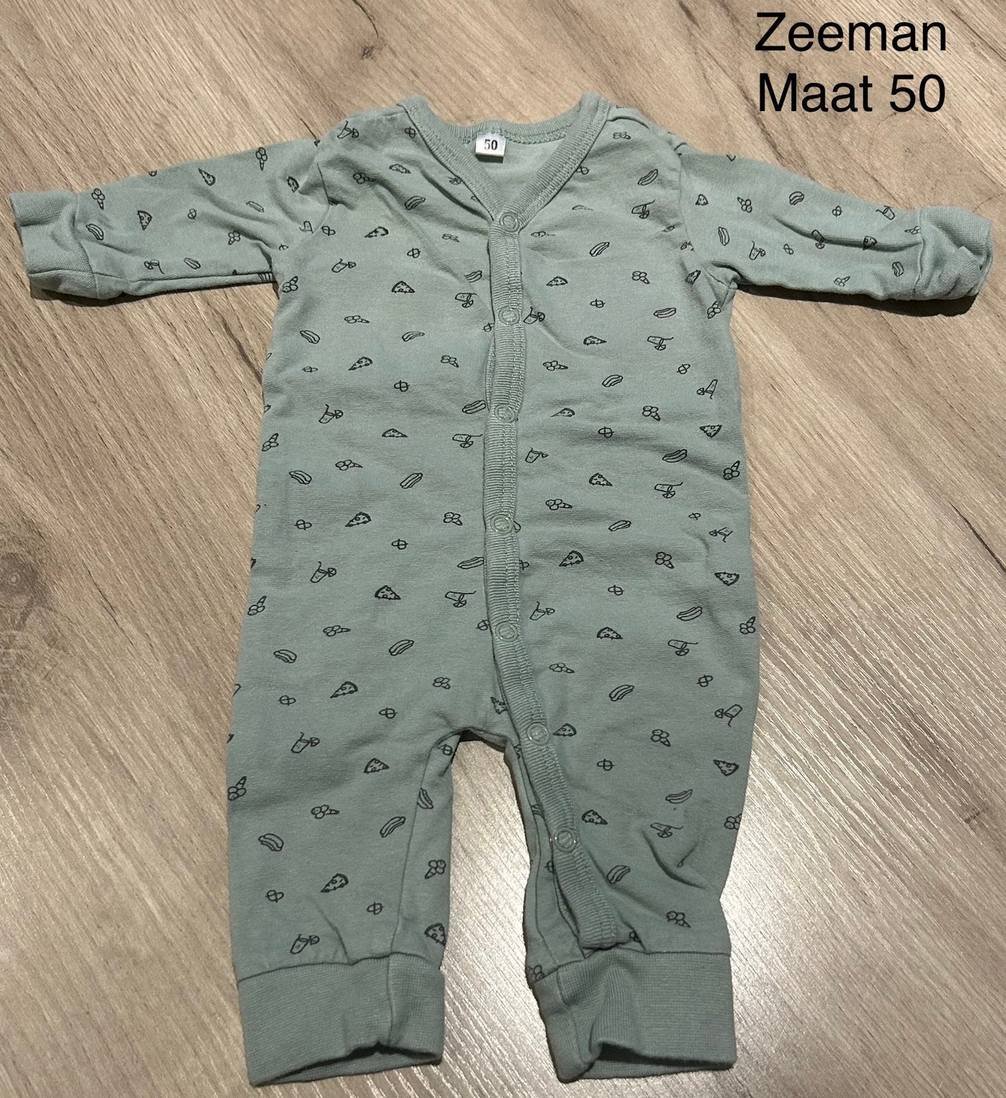 Kruippakje (Zeeman, maat 50), Kinderen en Baby's, Ophalen of Verzenden, Zo goed als nieuw, Pakje