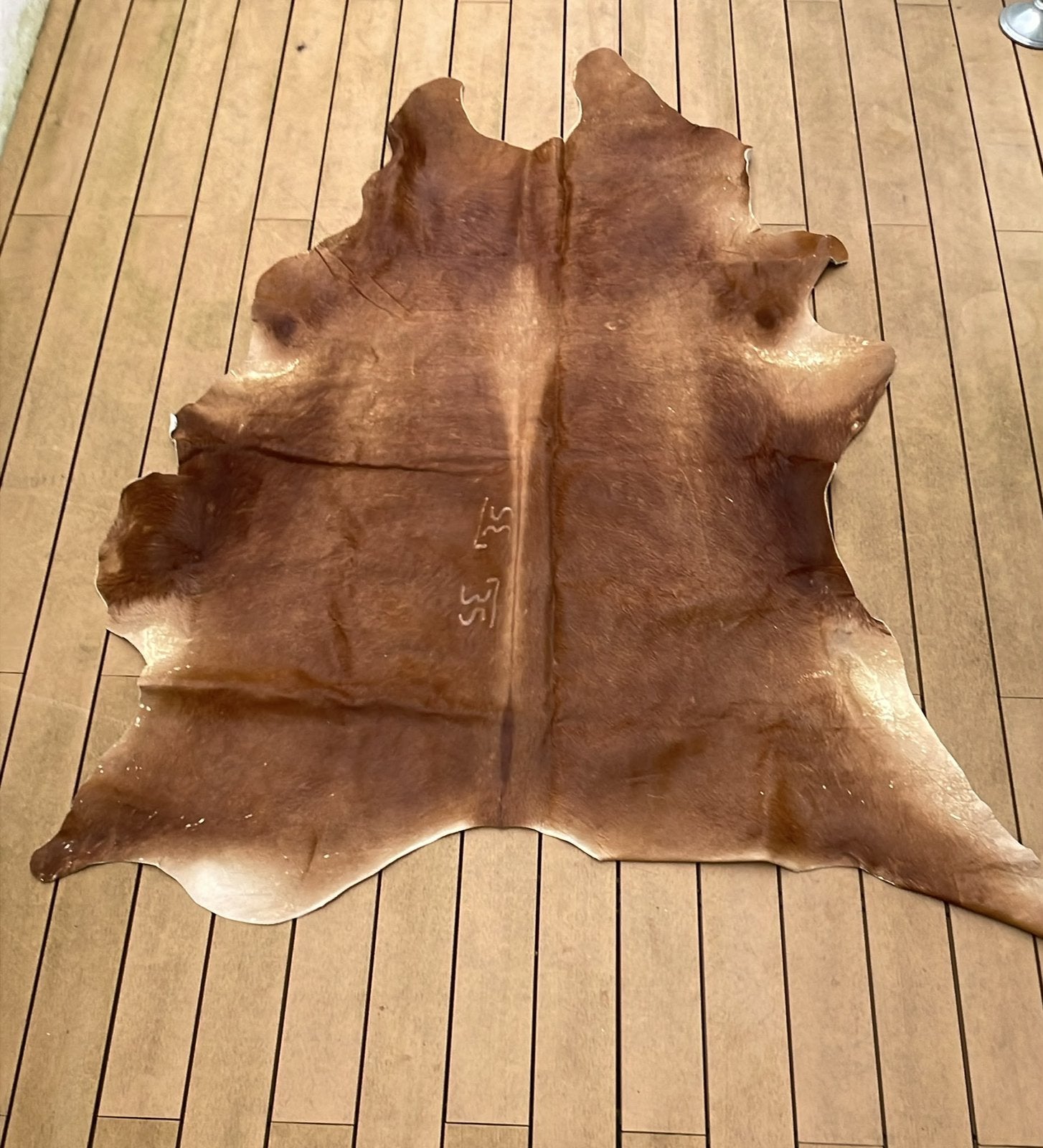 Tapis peau de vache, 150 à 200 cm, 150 à 200 cm, Enlèvement, Utilisé