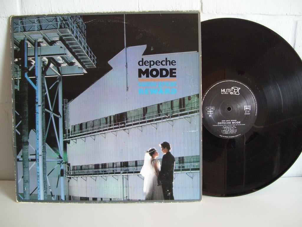 DEPECHE MODE  some great reward, 12 pouces, 1980 - 1989, Utilisé, Avec pochette intérieure