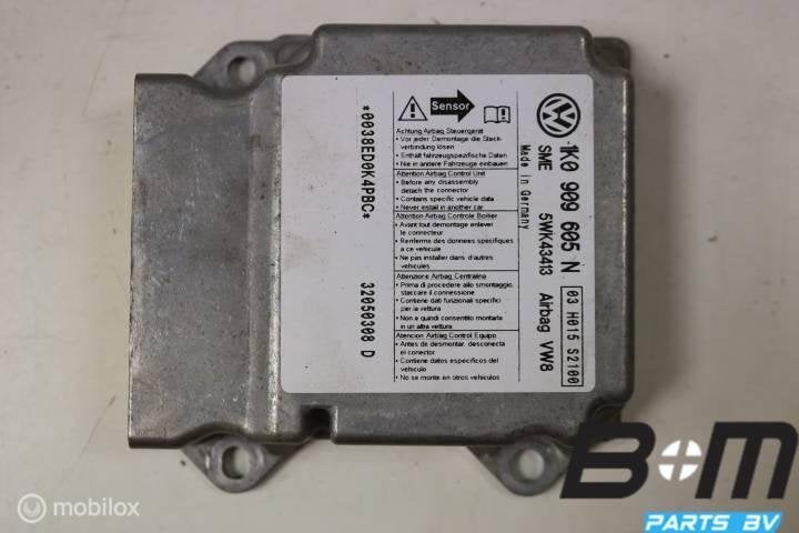 Airbag regelapparaat Volkswagen Golf 5, Auto diversen, Anti-diefstal, Gebruikt